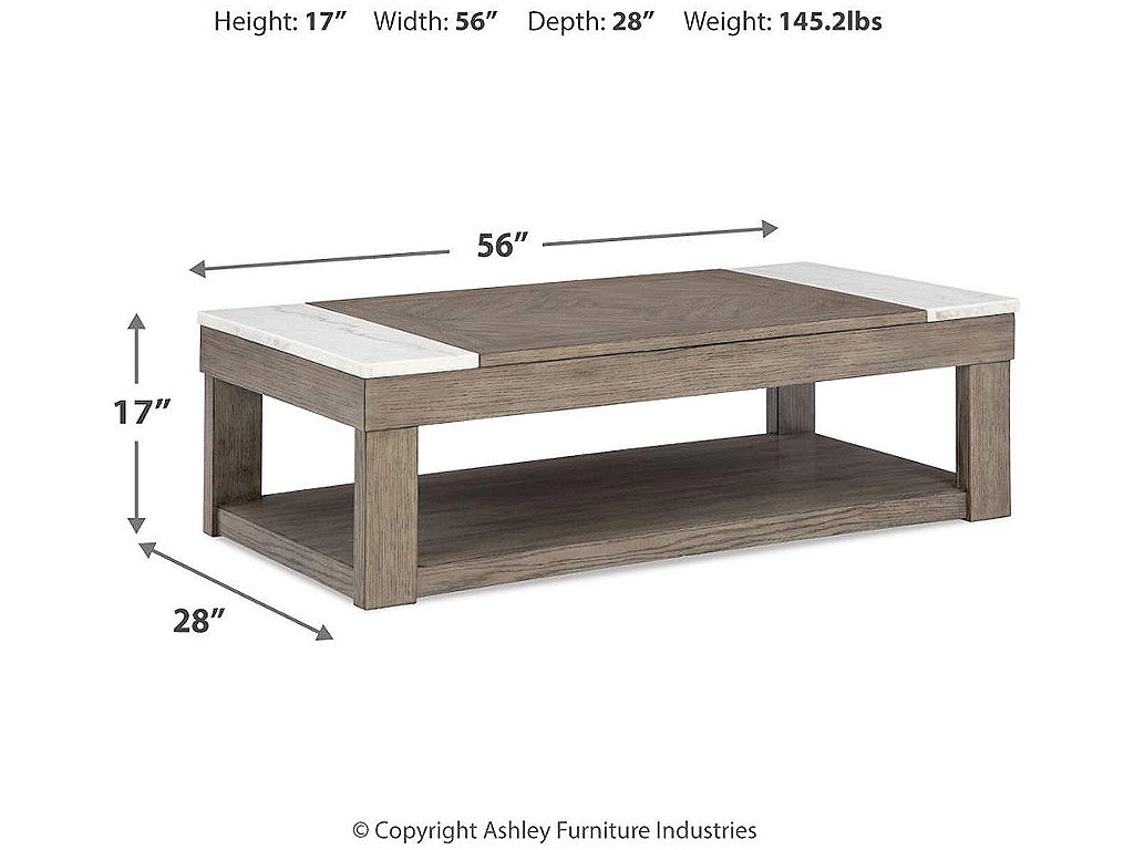 Loyaska Lift-top Coffee Table and 2 End Tables - image 11