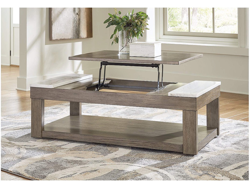Loyaska Lift-top Coffee Table and 2 End Tables - image 15