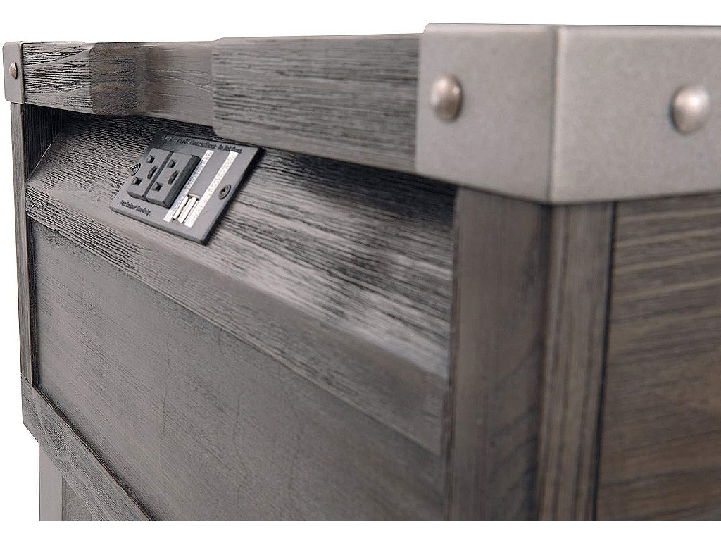 Todoe End Table with USB Ports & Outlets - image 11