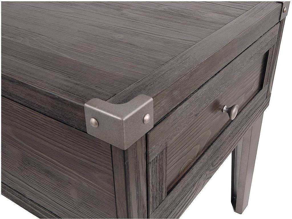 Todoe End Table with USB Ports & Outlets - image 10