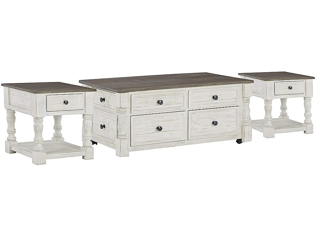 Havalance Lift Top Coffee Table and 2 End Tables - main image