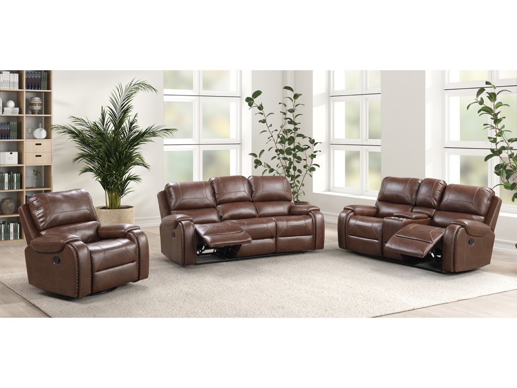 Manual Sofa w/ Drop Down Table w/ Usb Charging (Metal Cup) - image 1