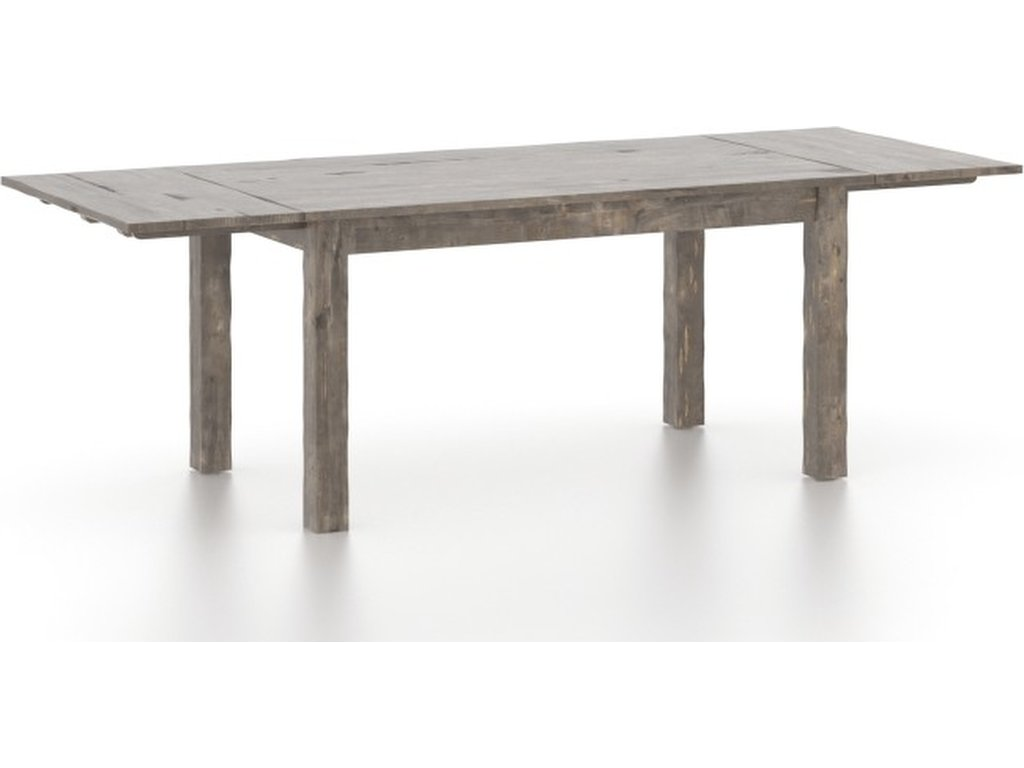 Rectangular Table – Legs HF (with breadboard leaf) - main image