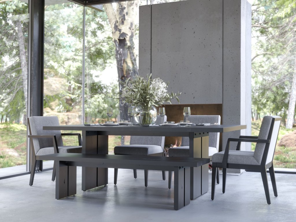 Rectangular Table – Base LX - image 3