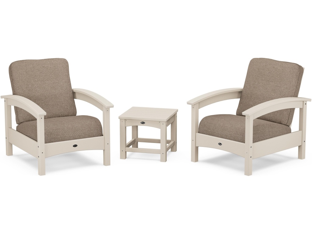 Rockport Club 3-Piece Deep Seating Conversation Set - main image