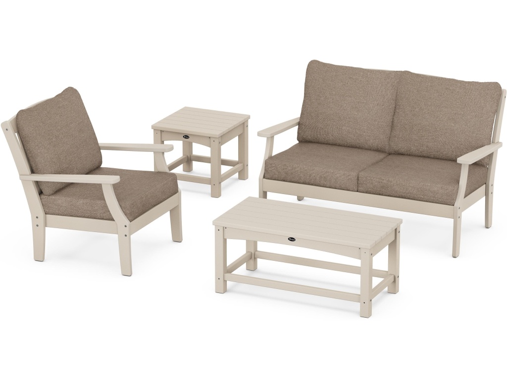 Yacht Club 4-Piece Deep Seating Set - main image
