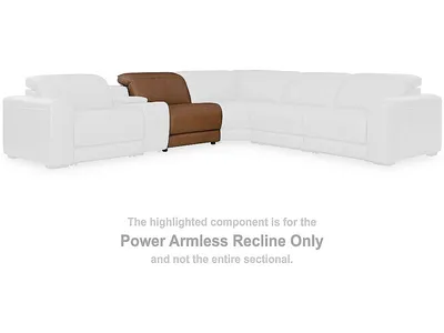 Magic Man Power Armless Recliner - Alternative View