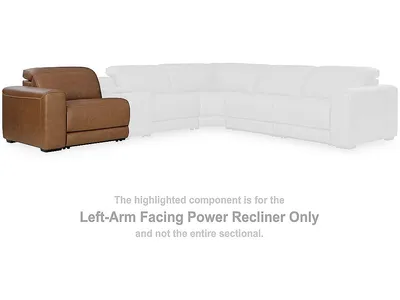 Magic Man Left-Arm Facing Power Recliner - Alternative View