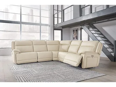 Double Deal 5-Piece Power Reclining Sectional