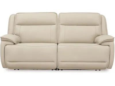 Double Deal 2-Piece Power Reclining Loveseat Sectional