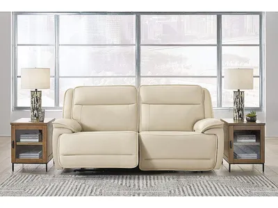Double Deal 2-Piece Power Reclining Loveseat Sectional - Alternative View