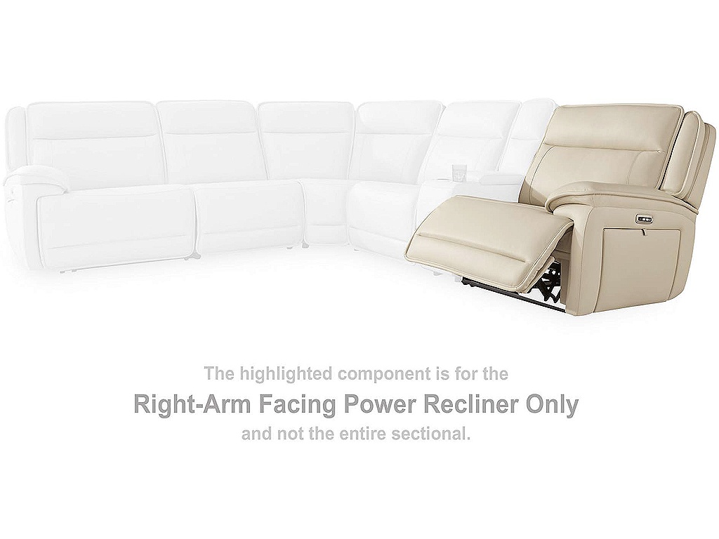 Double Deal Right-Arm Facing Power Recliner - image 1