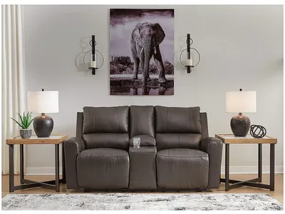 Boxmere Power Reclining Loveseat with Console - Alternative View