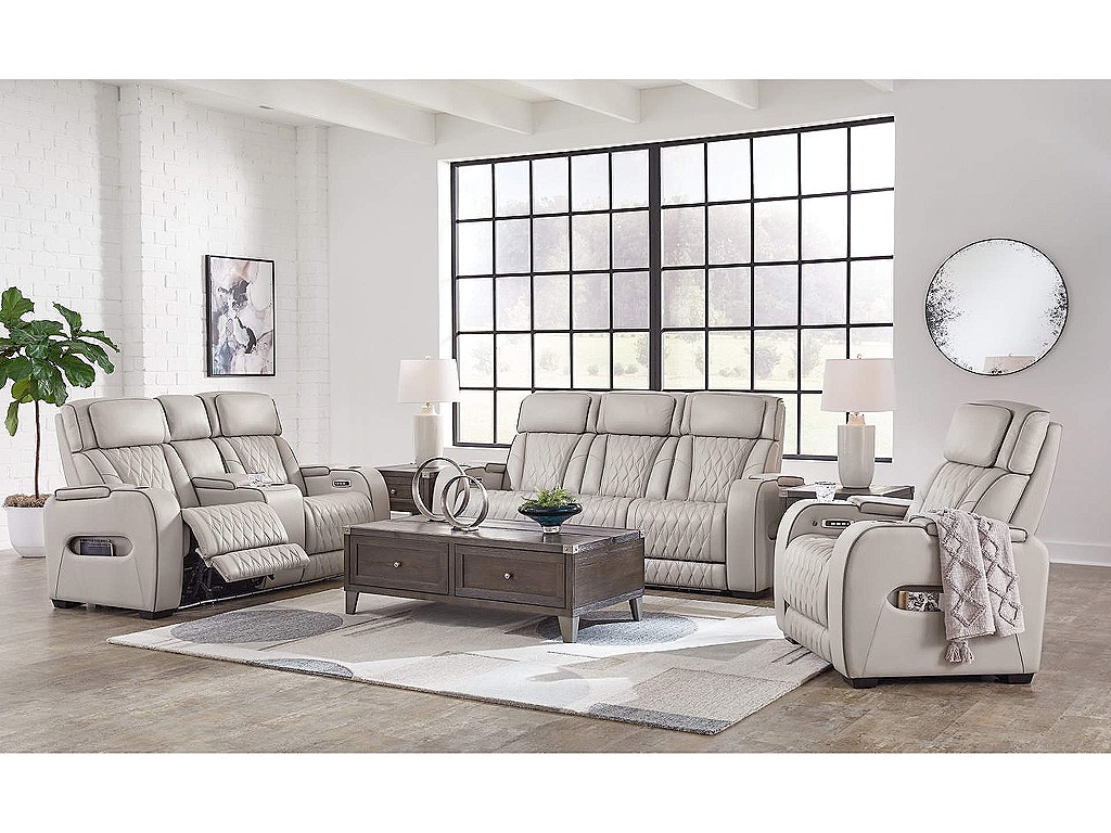 Boyington Power Reclining Sofa, Loveseat and Recliner - main image