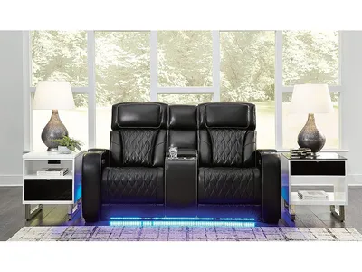 Boyington Power Reclining Loveseat with Console