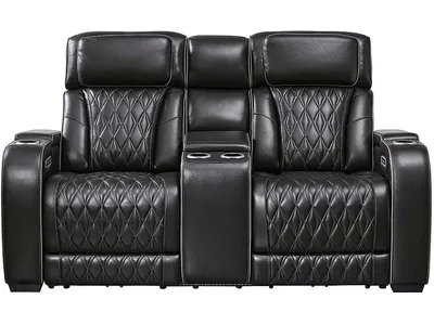 Boyington Power Reclining Loveseat with Console