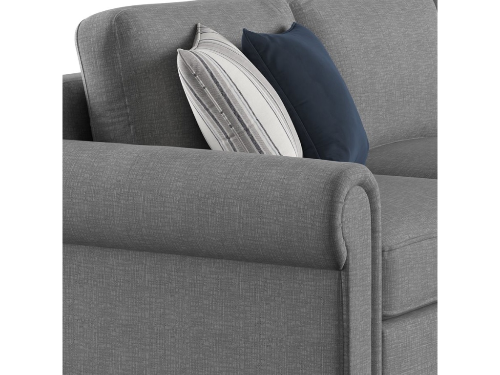 Sasha-Sectional W / 6 Pillows-Grey - image 6