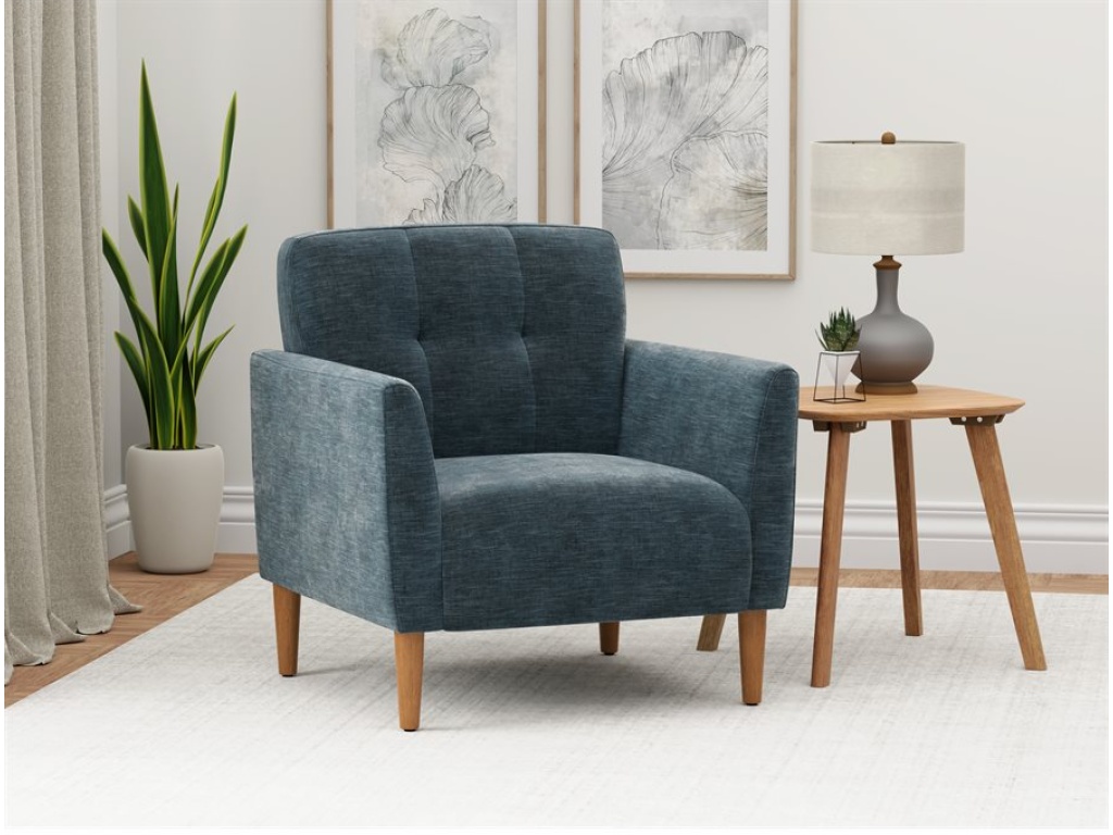 Accent Chair - Blue - image 5