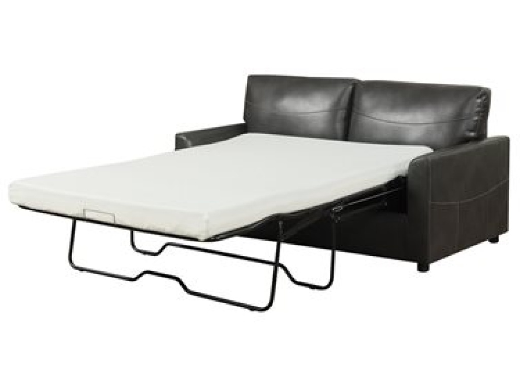 Full Sleeper W / Gel Foam Mattress-Dark Grey - main image