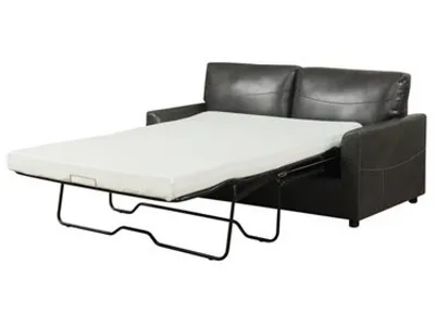 Full Sleeper W / Gel Foam Mattress-Dark Grey
