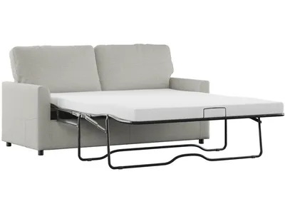 Full Sleeper W / Gel Foam Mattress - Tan