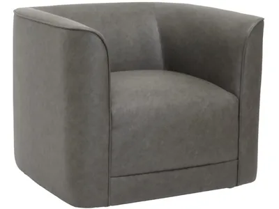 Swivel Accent Chair- Durango Pu