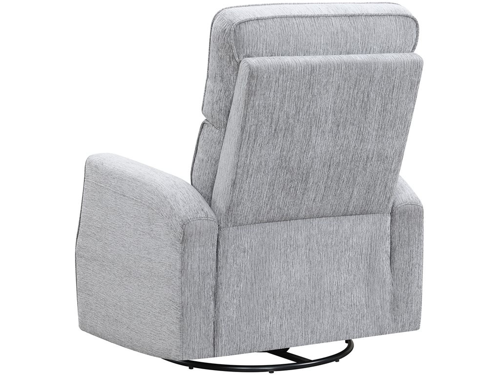 Swivel Glider Recliner-Grey - image 2