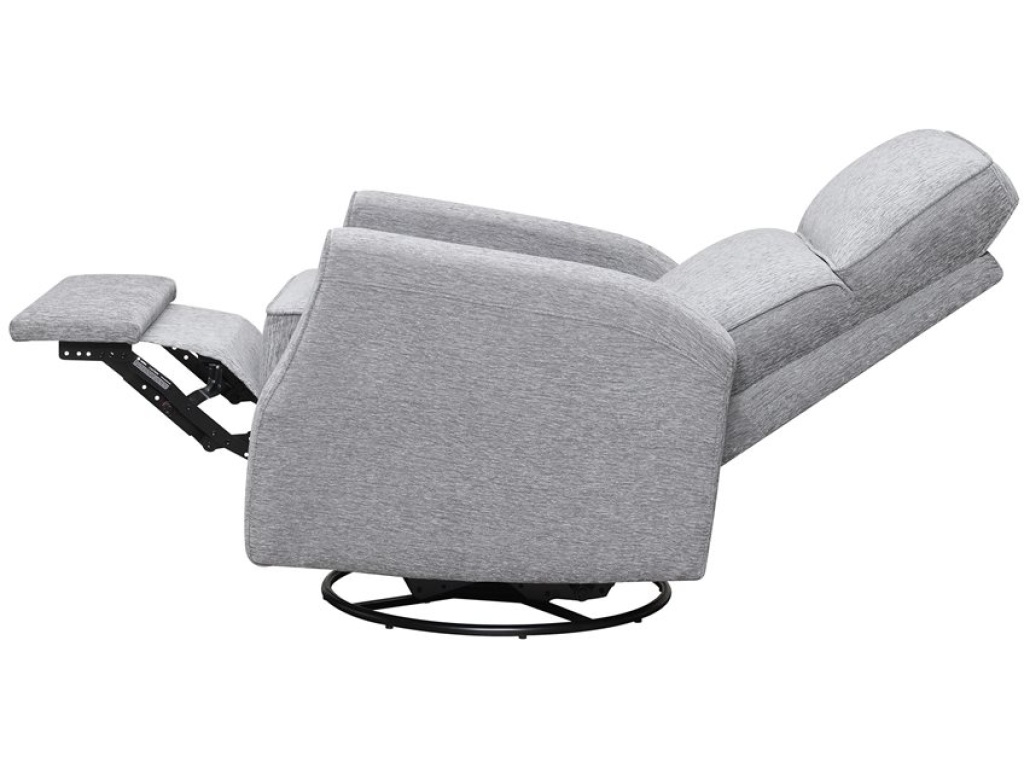 Swivel Glider Recliner-Grey - image 4