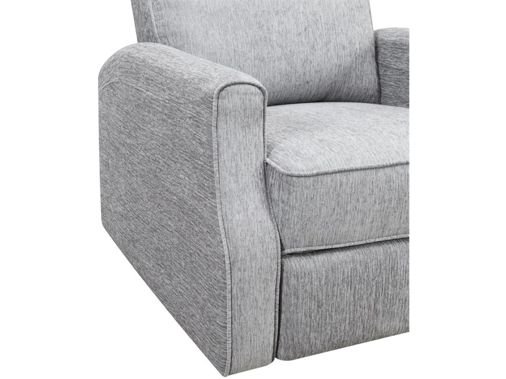 Swivel Glider Recliner-Grey - image 6