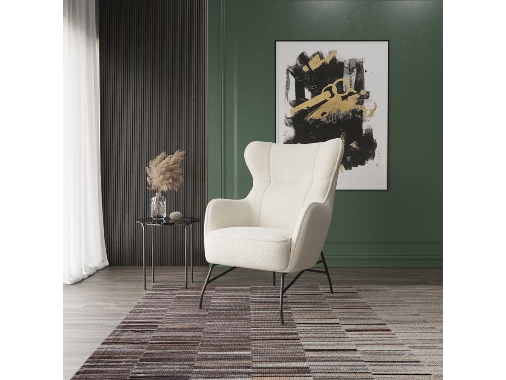 Accent Chair - Boucle - image 5