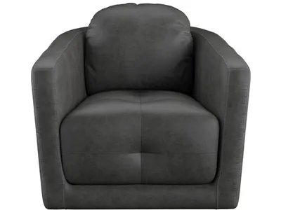 Swivel Chair-Steel Grey - Alternative View