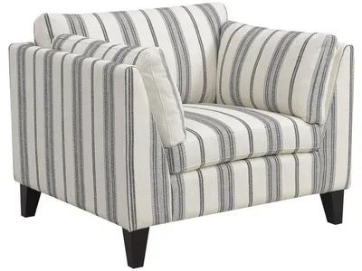 Chair-Gray Stripe