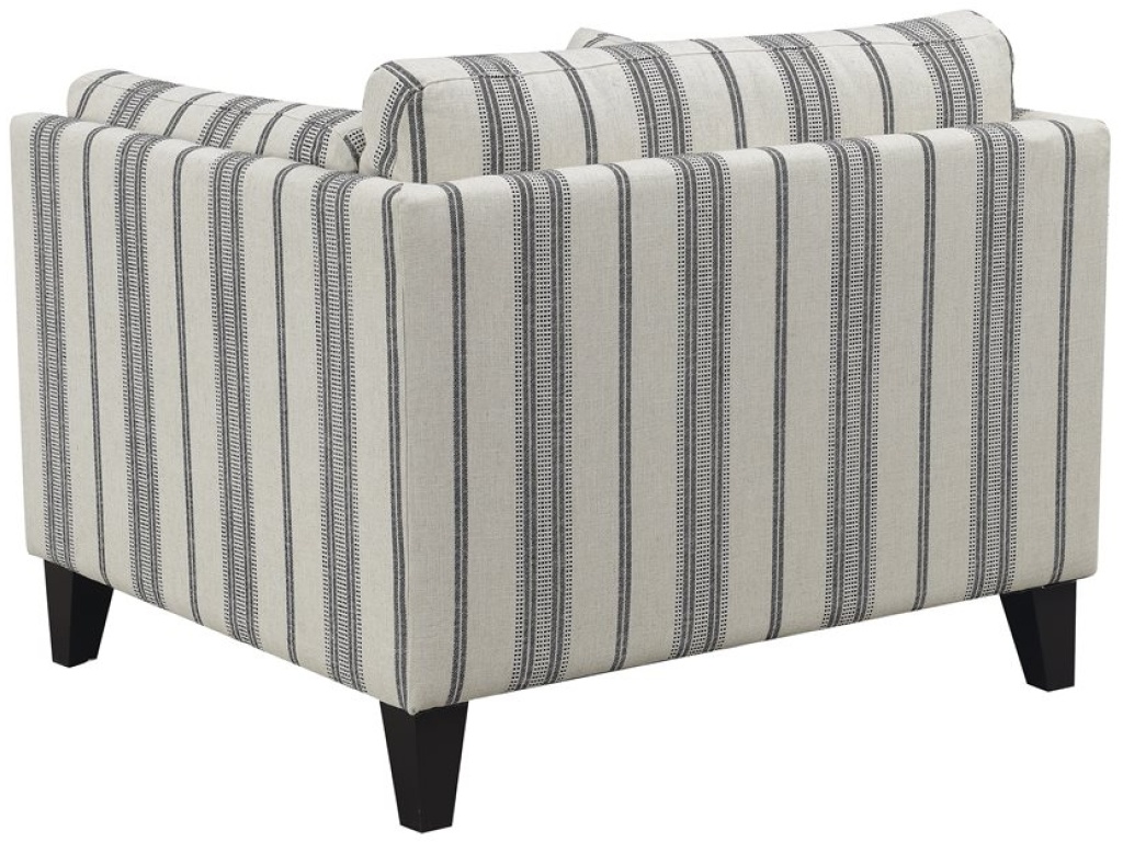 Chair-Gray Stripe - image 2