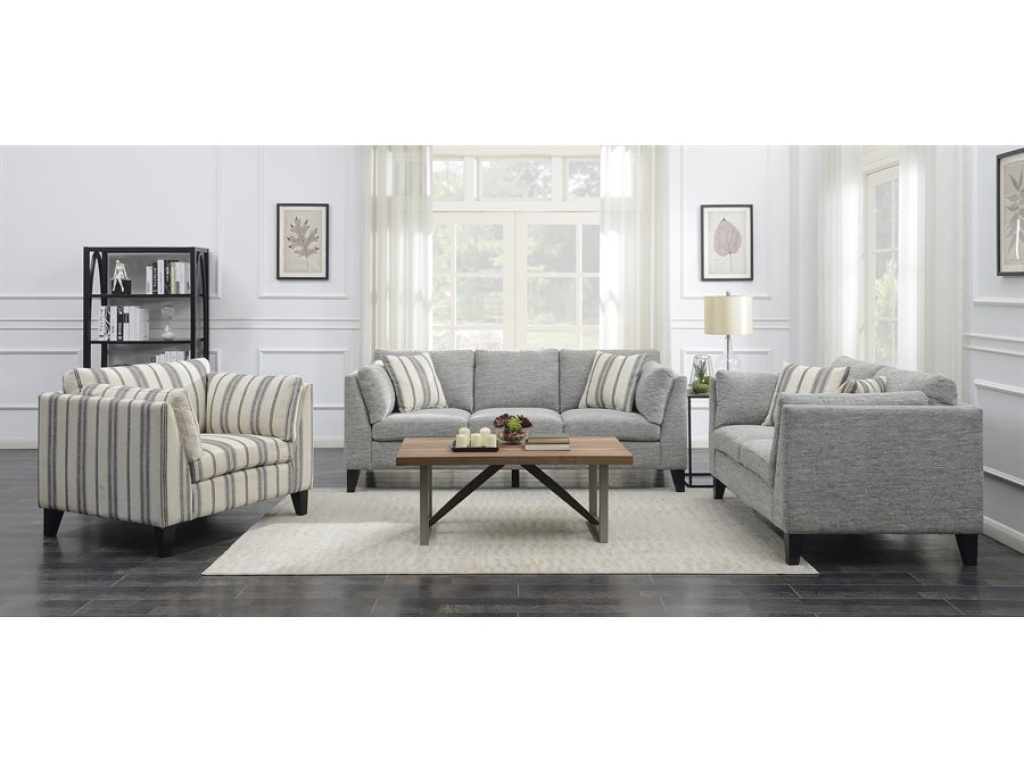 Chair-Gray Stripe - image 4
