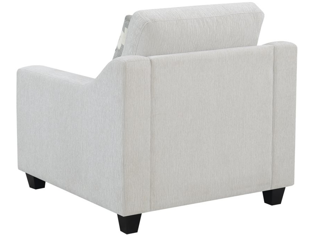 Chair W / 1 Pillow-Beige - image 2