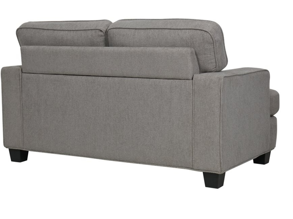Loveseat W / 2 Pillows-Light Grey - image 2
