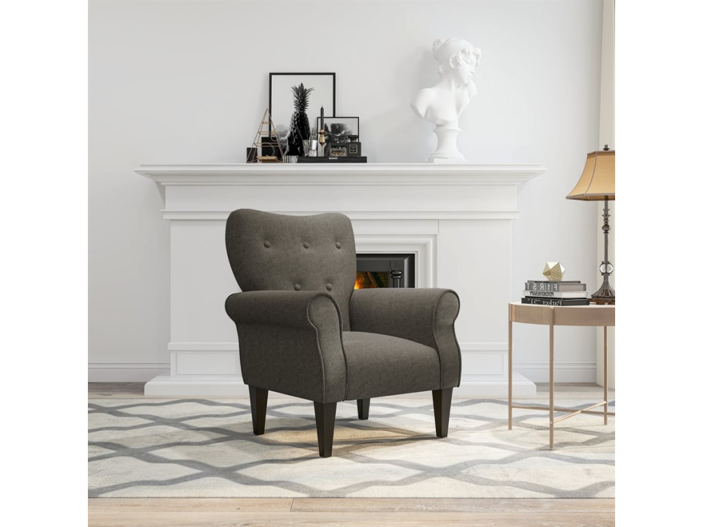 Accent Chair-Brown - image 5