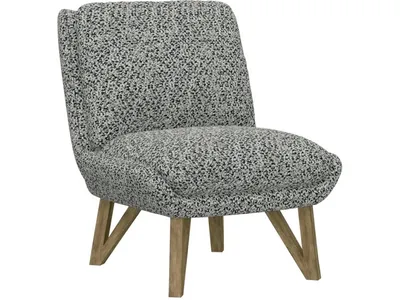 Armless Chair - Blue