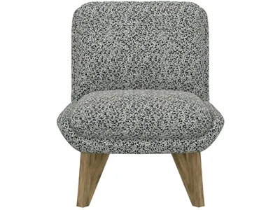 Armless Chair - Blue - Alternative View