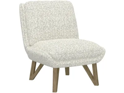 Armless Chair - White