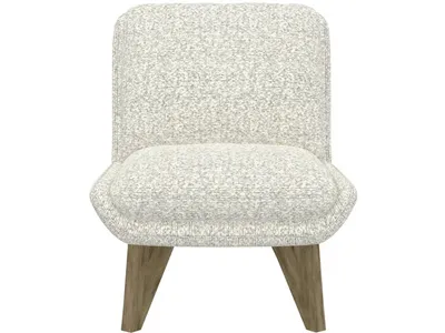 Armless Chair - White - Alternative View
