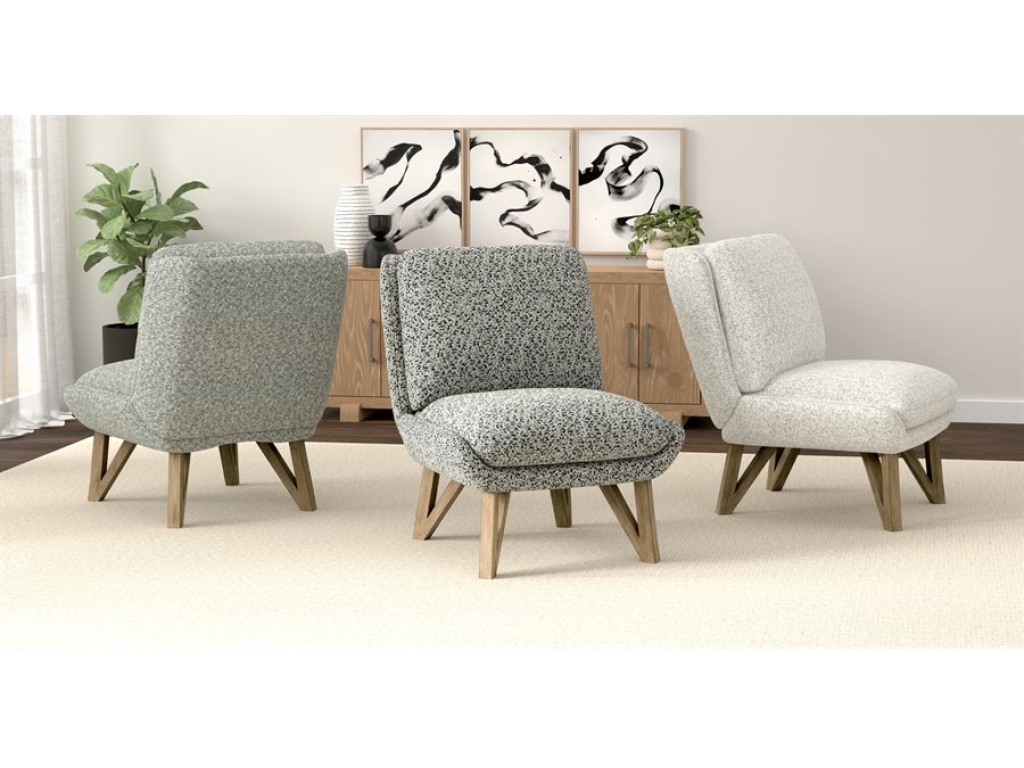 Armless Chair - White - image 5