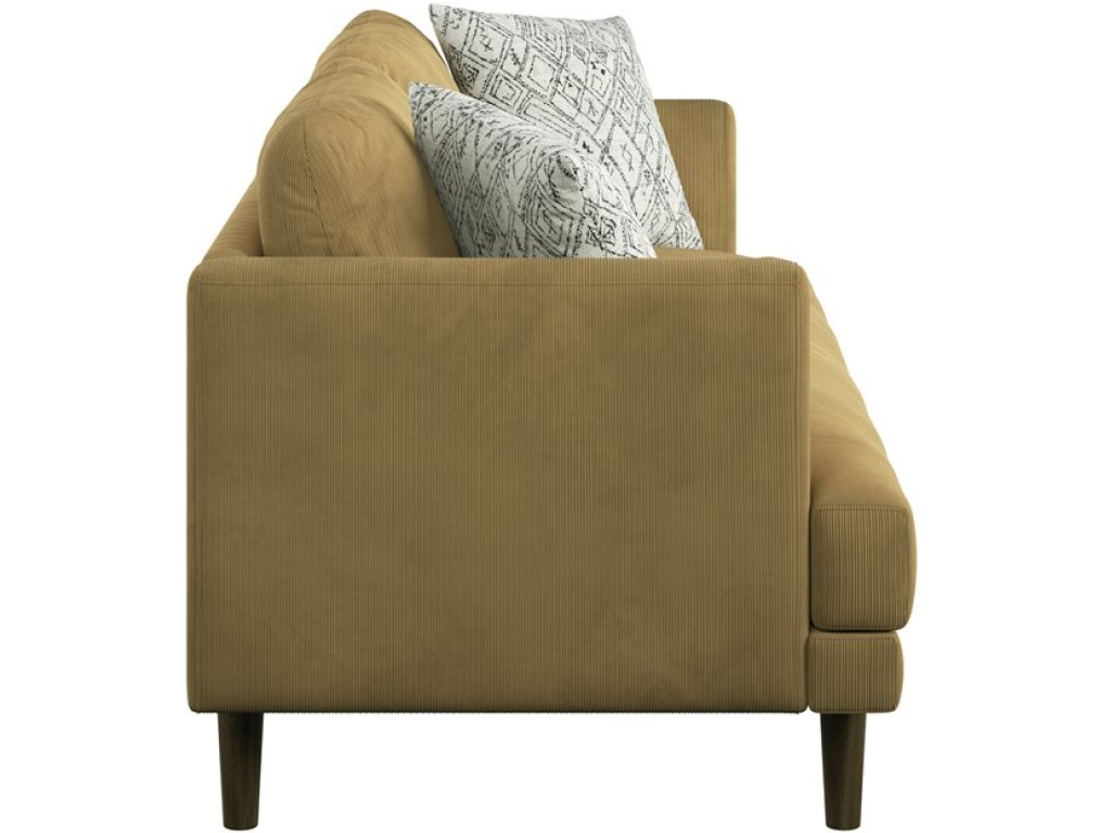 Sofa W / 2 Pillows- Mustard - image 2