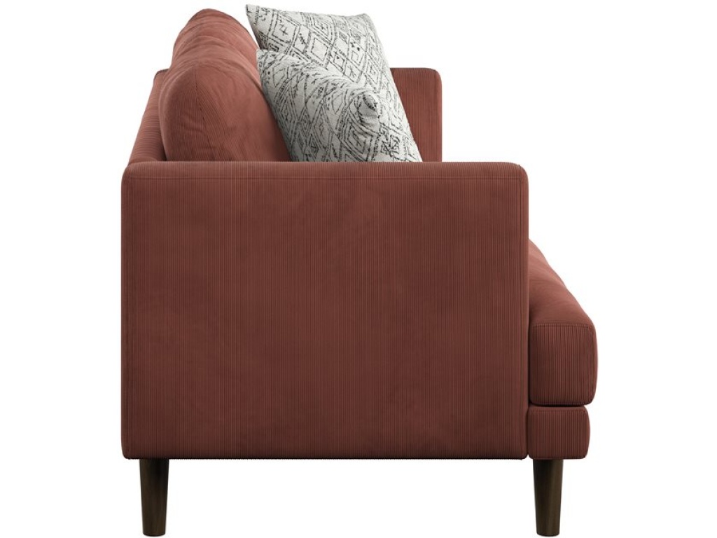 Sofa W / 2 Pillows-Rust - image 2