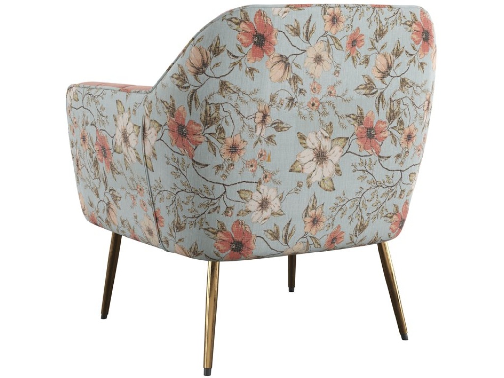 Accent Chair - Recycled Pink / Floral - image 2