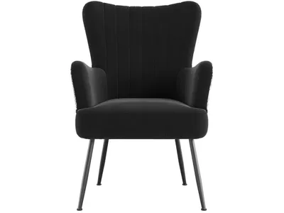 Accent Chair - Recycled Black / Boho