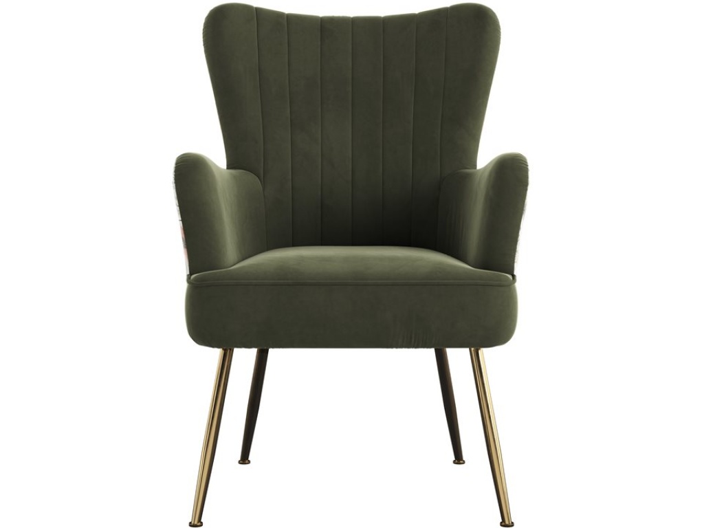 Accent Chair - Recycled Green / Floral - image 1