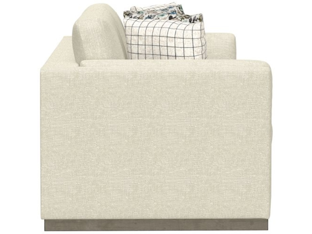 Sofa W / 4 Pillows - Cream - image 2