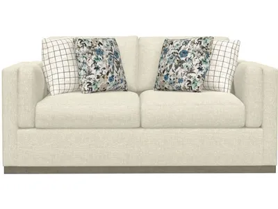 Loveseat W / 4 Pillows - Cream - Alternative View