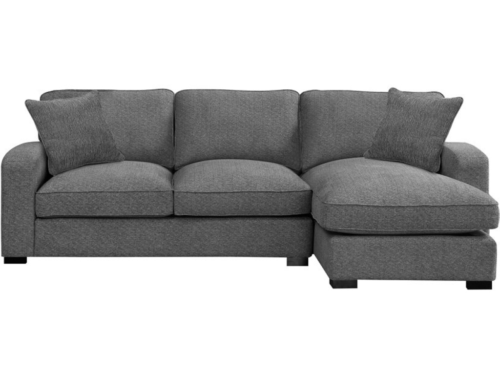 Repose-2Pc Chofa-Lsf Loveseat-Rsf Chaise-Dark Grey - image 1